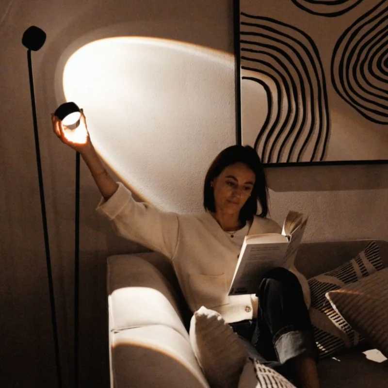 s.luce Beam LED Stehleuchte 2-flammig 145cm Touchdimmer