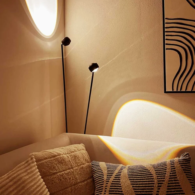 s.luce Beam LED Stehleuchte 2-flammig 145cm Touchdimmer