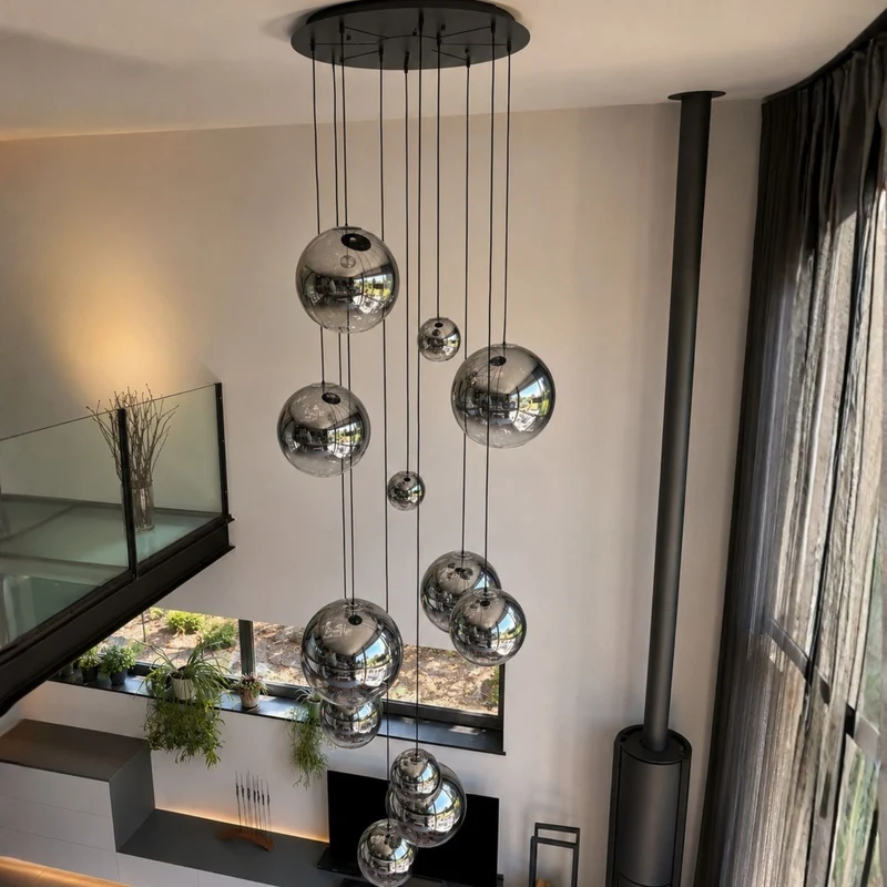 s.luce Orb Galerieleuchte 12-flammig Modular