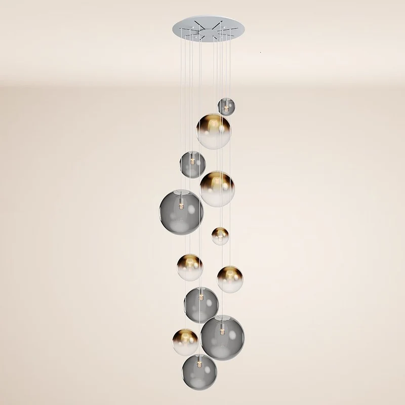 s.luce Orb Galerieleuchte 12-flammig Modular