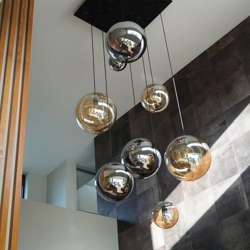 s.luce Orb Galerielampe 8-flammig Modular