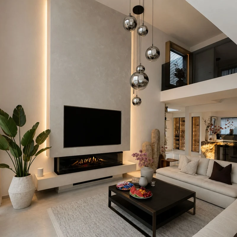 s.luce Orb 5-flammige Galerielampe Modular