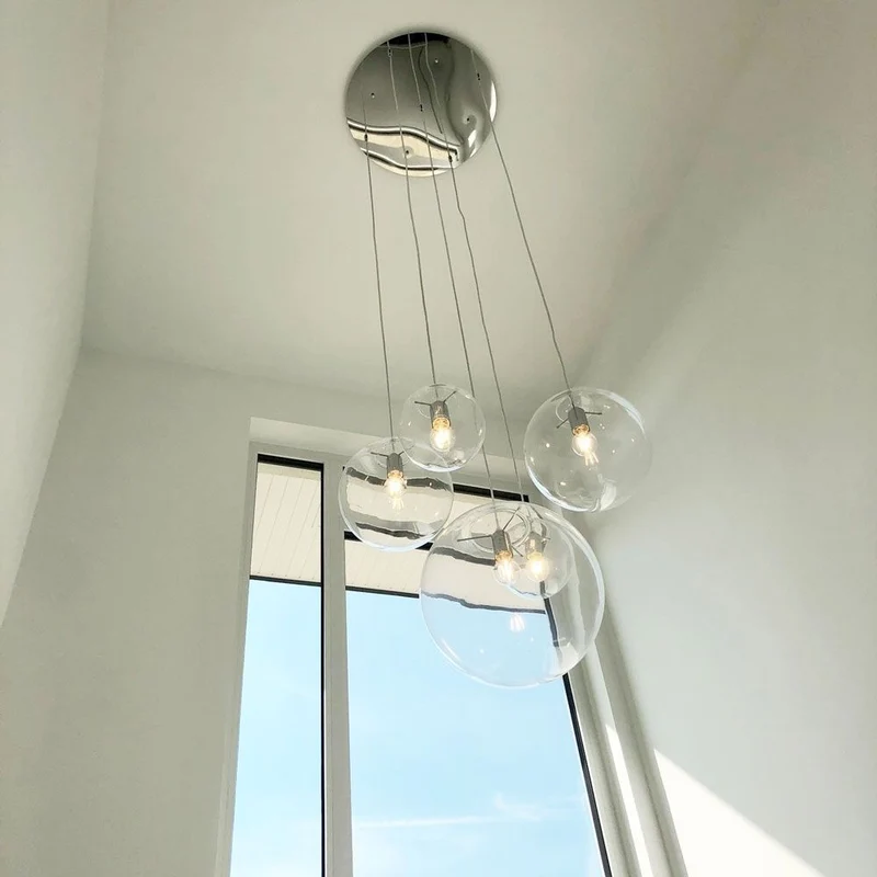 s.luce Orb 5-flammige Galerielampe Modular