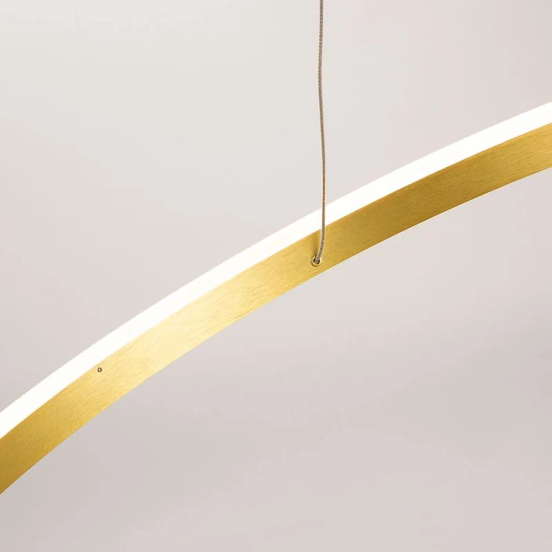 s.luce LED Ring Pendelleuchte 5-flammig Zentrisch