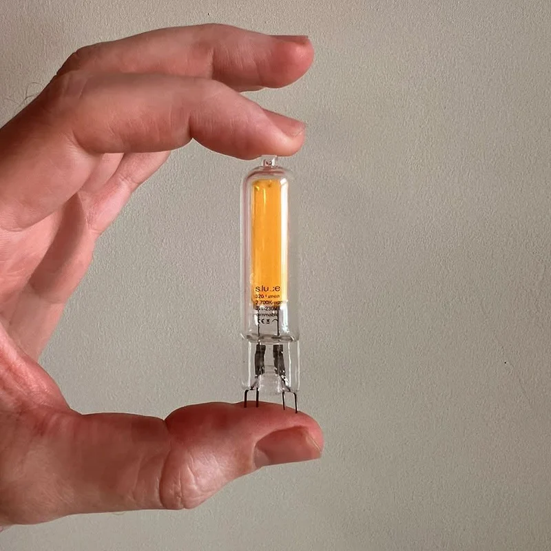 s.luce G9 LED Warmweiß 2700K 320lm 3W Dimmbar CRI 85