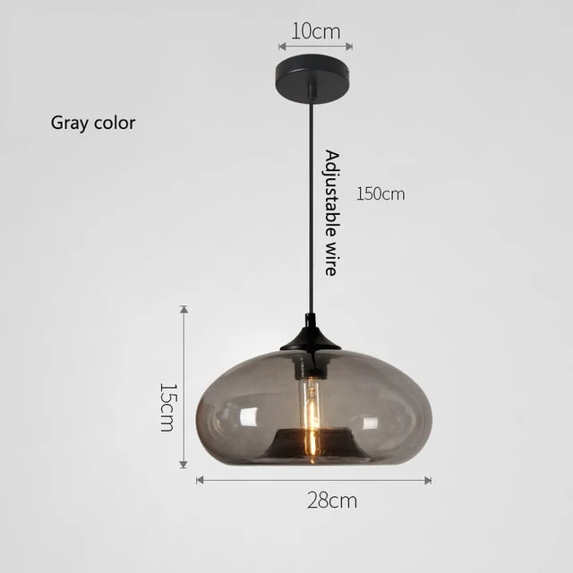 PLAFONNIER EN VERRE DE COULEUR