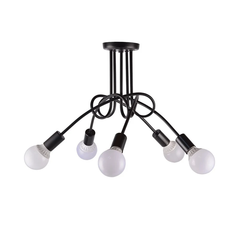 PLAFONNIER RÉTRO EN MÉTAL