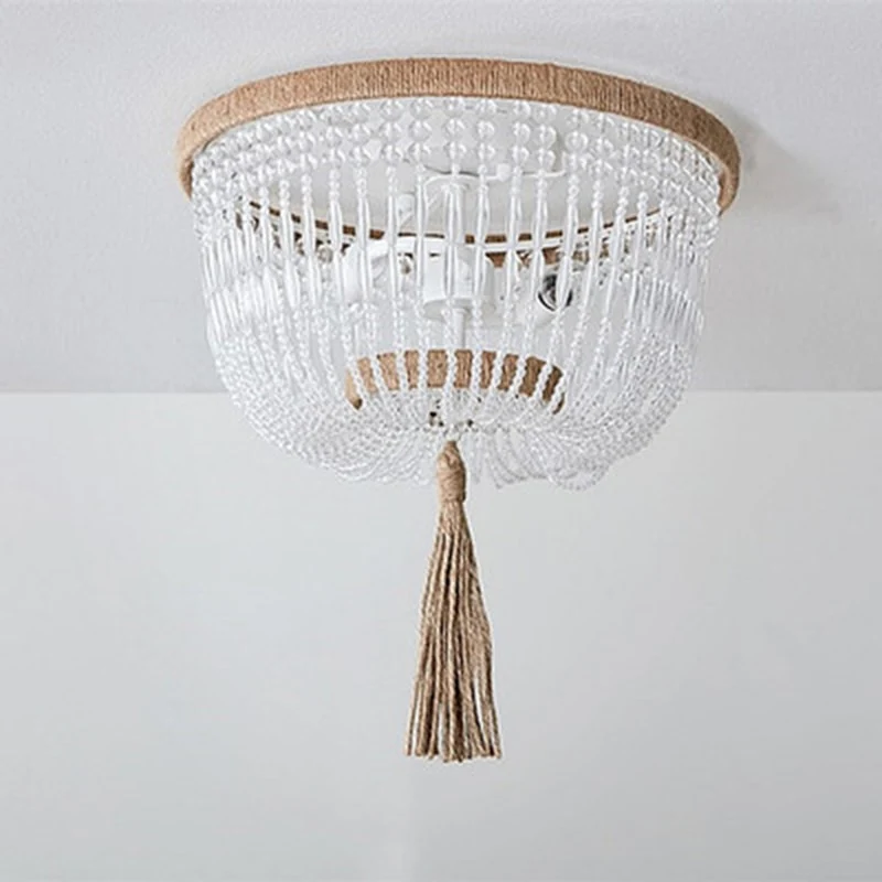 LUSTRE RÉTRO-MODERNE ROND