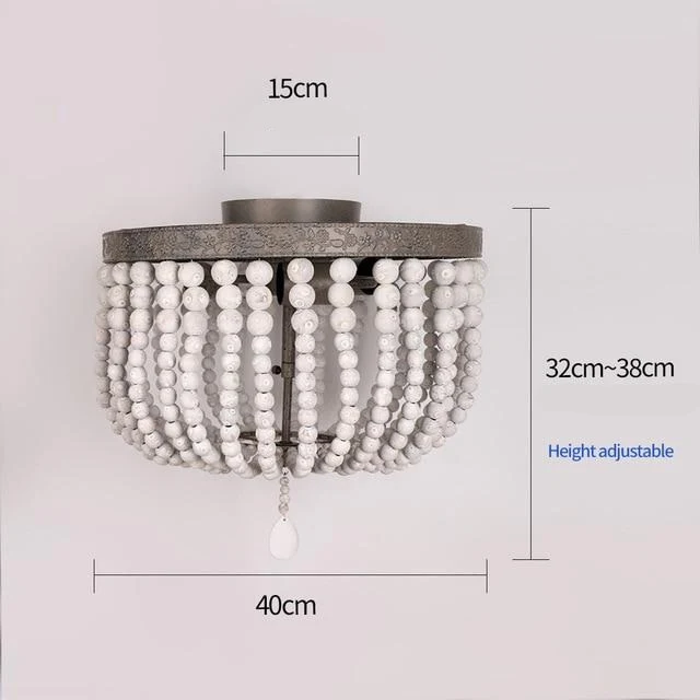 LUSTRE RÉTRO-MODERNE ROND