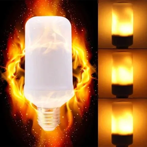 AMPOULE DÉCORATIVE EFFET FLAMME