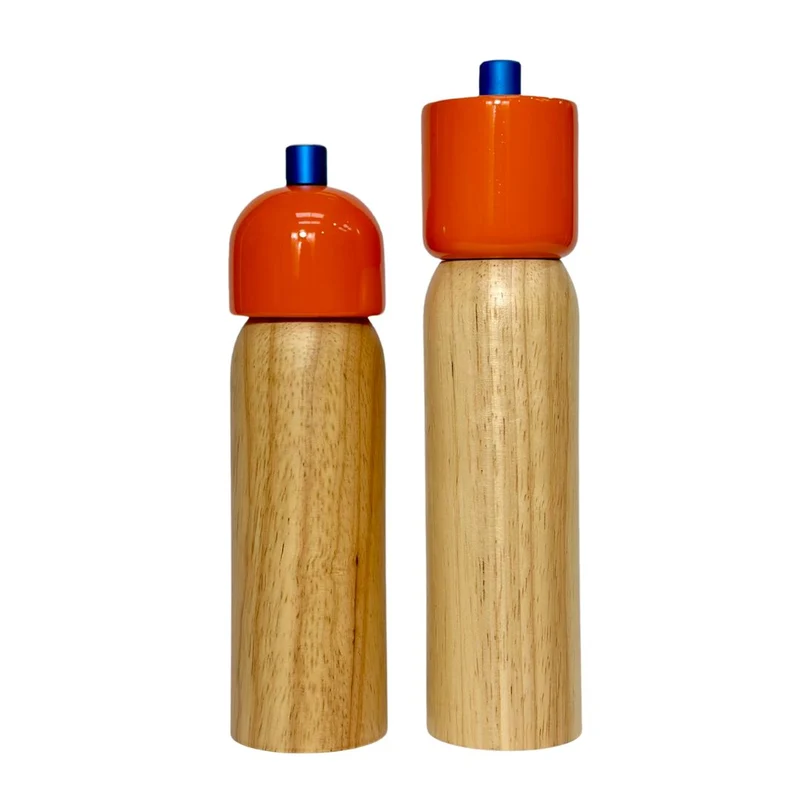 Moulin à sel/poivre Woodie orange