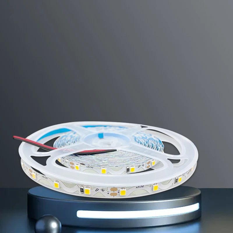 DC12V SMD2835 S-Shape LED Strip Light – 60 LEDs/m | 6mm PCB | High Brightness Low Voltage LED Tape | Non-Waterproof | Warm White / Natural White / Cool White / Red / Blue / Golden Yellow / Green / Pink | for Mirror, Kitchen Cabinet, Bedroom | 10/50M