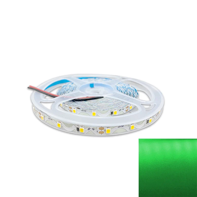 DC12V SMD2835 S-Shape LED Strip Light – 60 LEDs/m | 6mm PCB | High Brightness Low Voltage LED Tape | Non-Waterproof | Warm White / Natural White / Cool White / Red / Blue / Golden Yellow / Green / Pink | for Mirror, Kitchen Cabinet, Bedroom | 10/50M