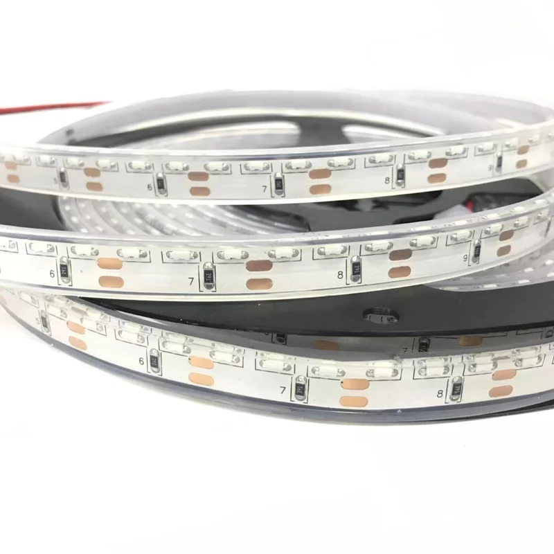 SMD335 Side-Emitting LED Strip Light – DC 12V | 60 LEDs / 120LEDs/m | 8mm PCB | Non-Waterproof | Red / Green / Blue | for Mirror, Kitchen Cabinet, Bedroom | 5/50M