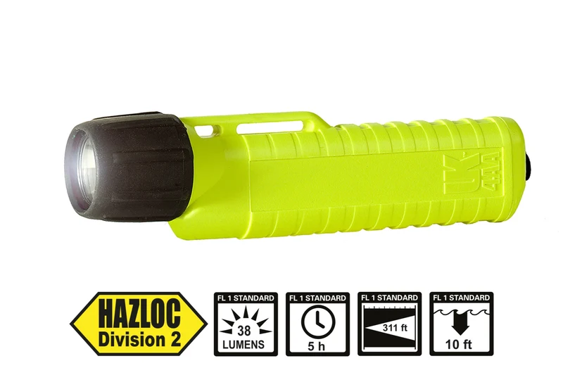 UK 4AA Xenon - Lampe de poche certifiée de sécurité