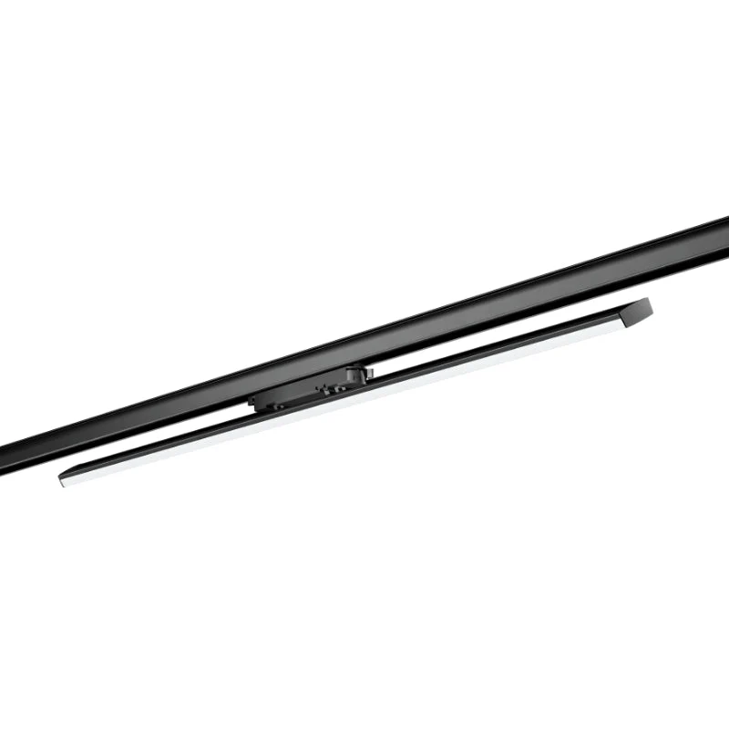 Linéaire sur Rail Triphasé 15-30W Ajustable 60cm 120° CCT Noir - 3000K/4000K/6000K