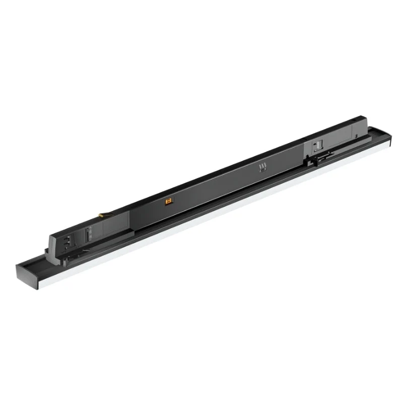 Linéaire sur Rail Triphasé 15-30W Ajustable 60cm 120° CCT Noir - 3000K/4000K/6000K