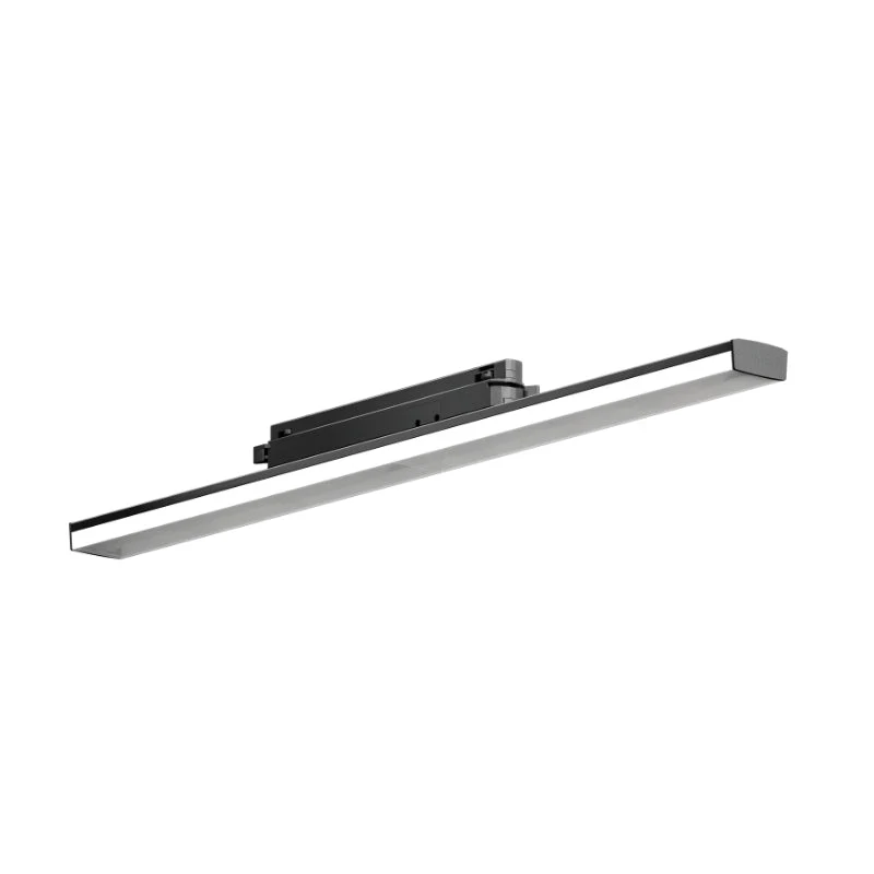 Linéaire sur Rail Monophasé 30W 60cm 120° CCT NOIR - 3000K/4000K/6000K