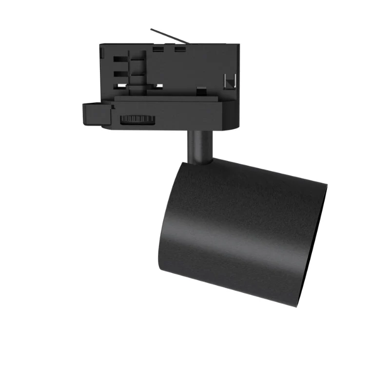 Spot LED sur Rail Noir Triphasé 24W 36° TRIAC Dimmable
