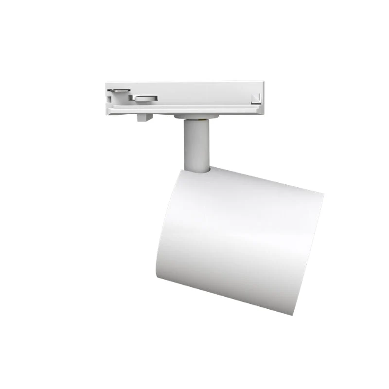 Spot LED sur Rail Blanc Monophasé 24W 36° TRIAC Dimmable