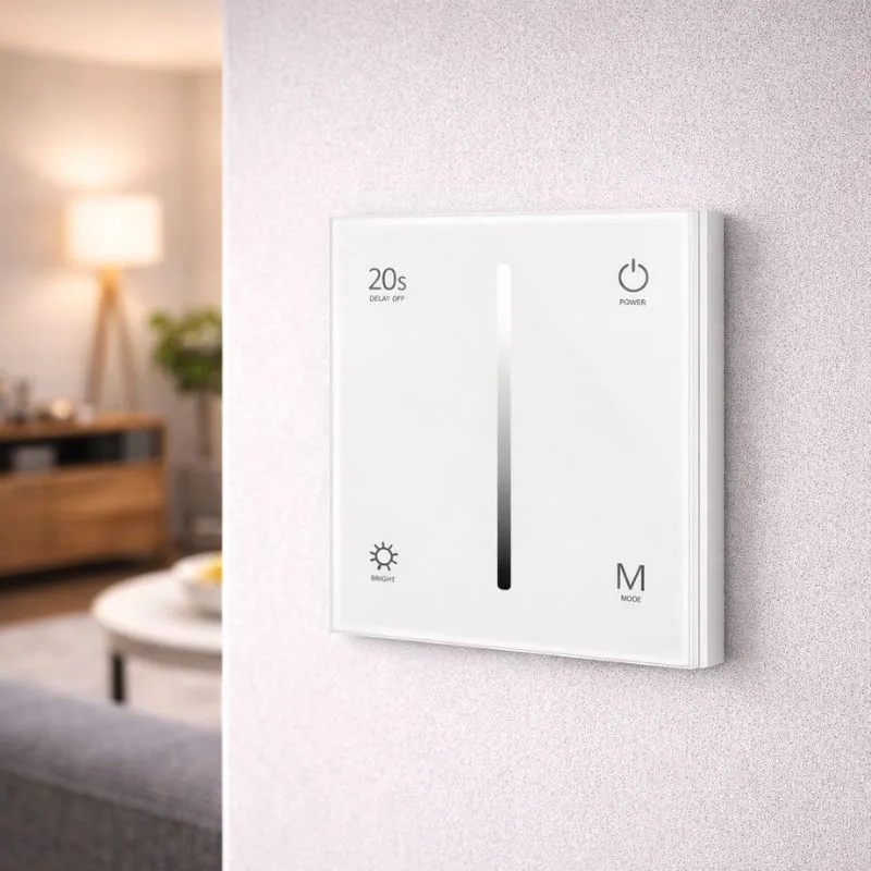 Variateur LED Tactile Monocouleur 220V AC 360W TRIAC - Blanc