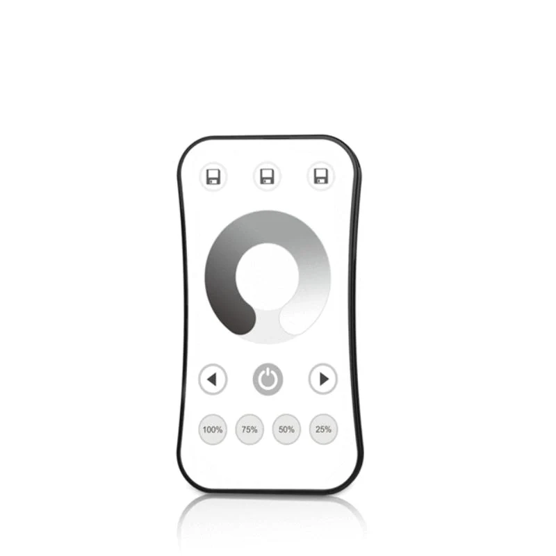 Kit Contrôleur LED Monocouleur RF 5-36V DC Max 8A avec Télécommande - Blanc