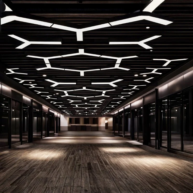 Suspension Linéaire LED 150cm 48W Interconnectable NOIR - Garantie 5 ans