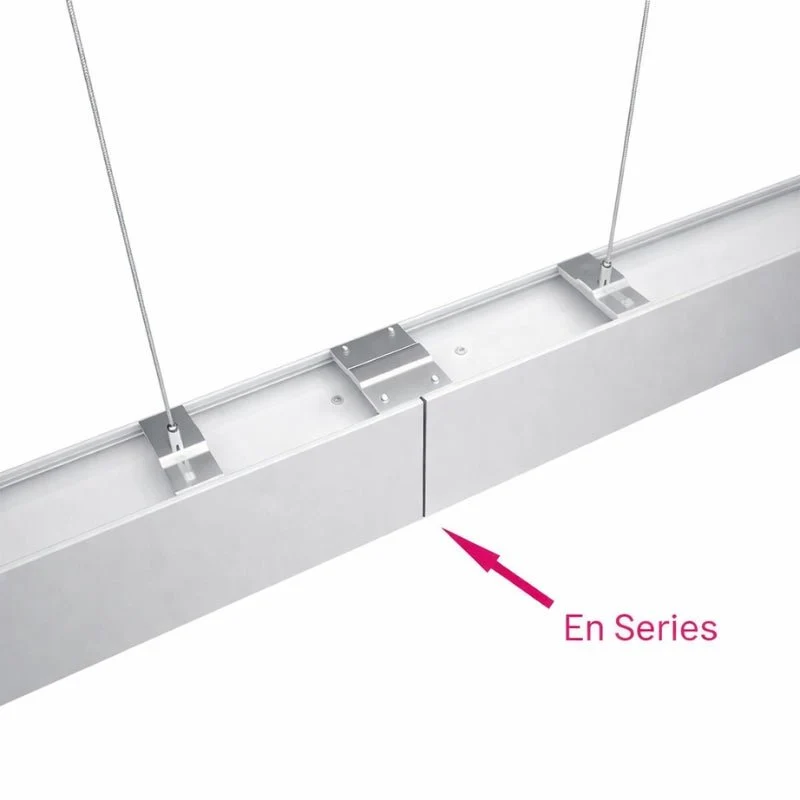 Suspension Linéaire LED 120cm 36W Interconnectable BLANC - Garantie 5 ans