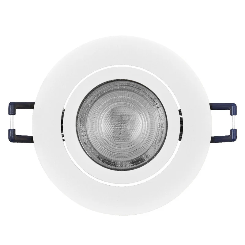 Set de spots encastrés LED OSRAM GU10 orientable Click 4,5W Blanc ⌀68 mm