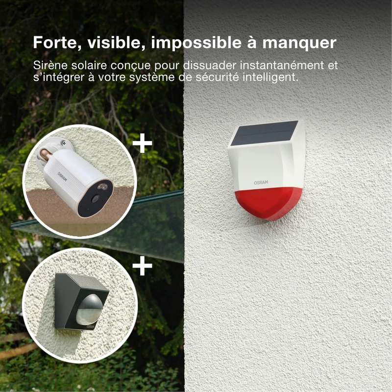 OSRAM SMART+ Sirène extérieure avec technologie WiFi