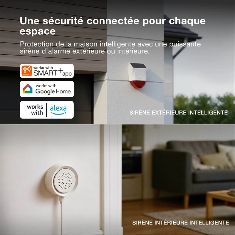 OSRAM SMART+ Sirène extérieure avec technologie WiFi