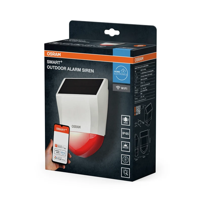 OSRAM SMART+ Sirène extérieure avec technologie WiFi