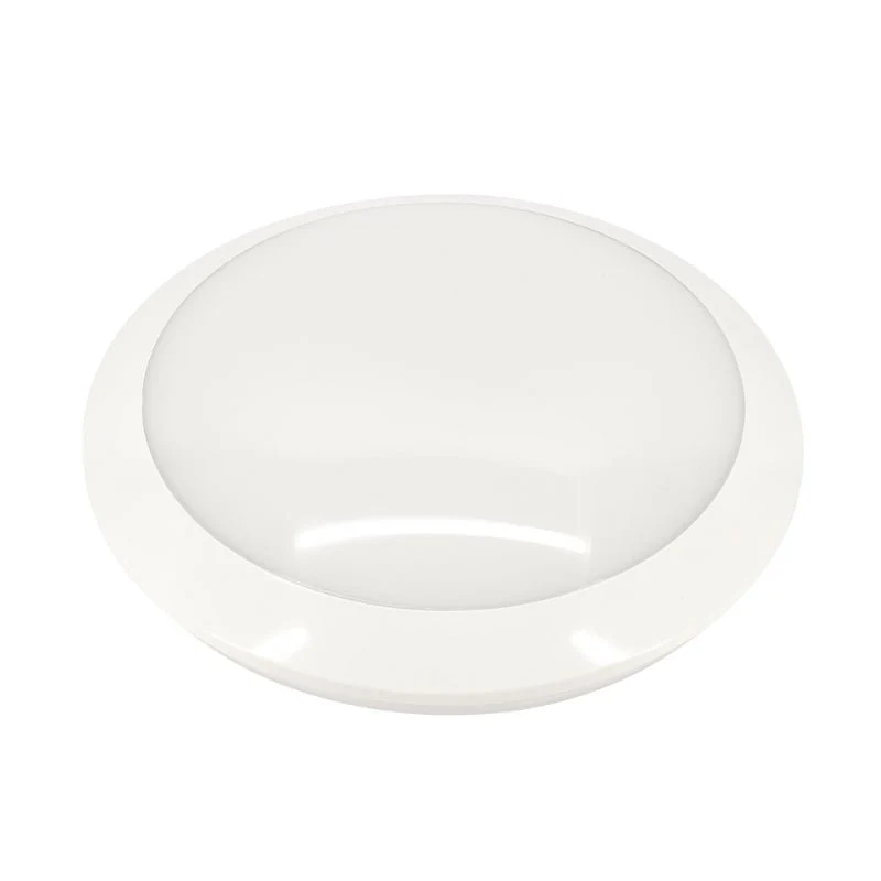 Plafonnier LED 16W Blanc Rond Détecteur de Mouvement IP66 Batterie de secours