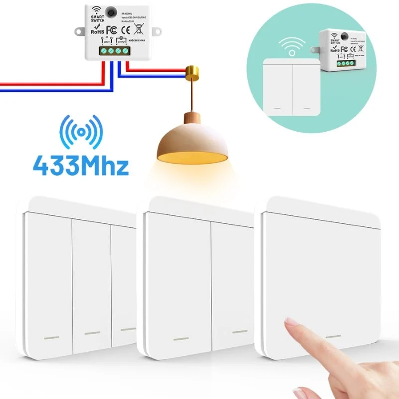 Module pour Interrupteur sans Fil 10A 300W max