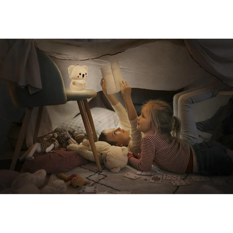 Veilleuse LED OSRAM NIGHTLUX TOUCH Koala USB RGBW multicolore à piles 0,70 W