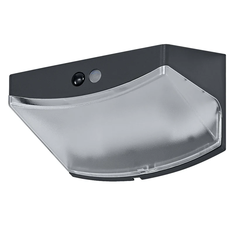 ENDURA® Style USB Applique murale Step M Capteur IP44 Gris foncé
