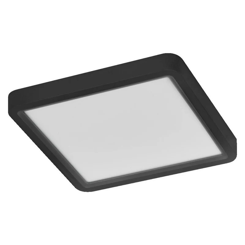 OSRAM Orbis Quickfix Plafonnier carré 195x195 mm 16W Click-Dim Noir