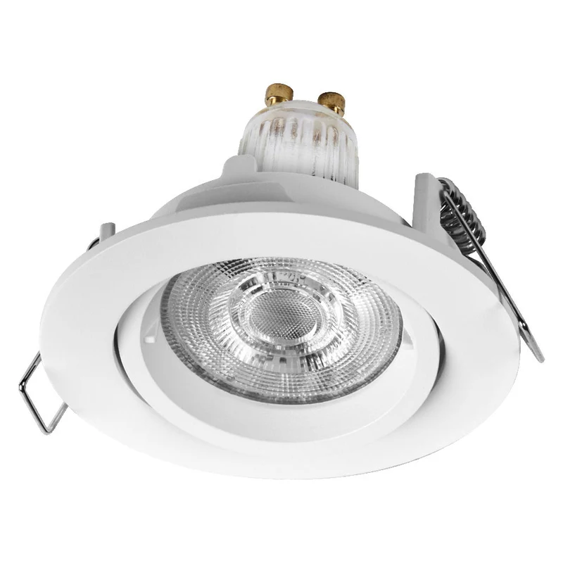 OSRAM Spot LED encastré lampe à poser Set Twistlock GU10 réglable 2,6W 827 Blanc ⌀75 mm