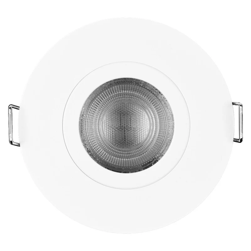 OSRAM Spot LED encastré lampe à poser salle de bain Set GU10 IP65 4,5W 840 Blanc ⌀68 mm