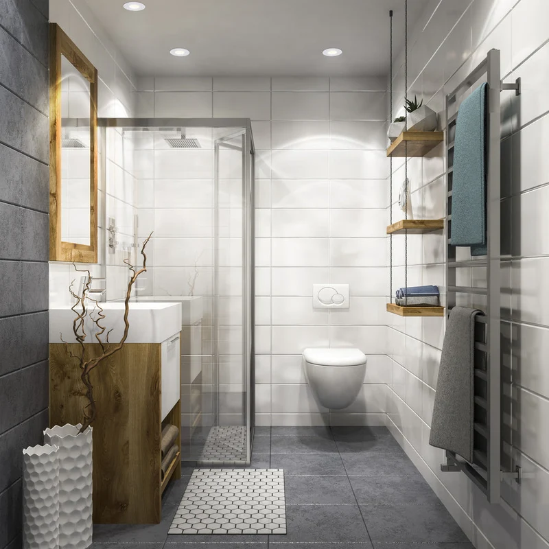 OSRAM Spot LED encastré lampe à poser salle de bain Set GU10 IP65 4,5W 840 Blanc ⌀68 mm