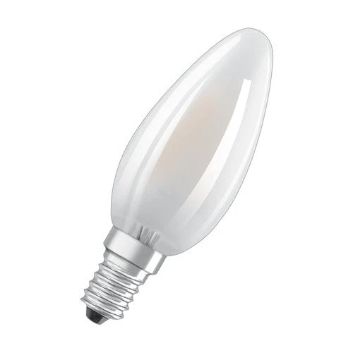 OSRAM Retrofit Classic B ampoule LED forme bougie dimmable mat (ex 60W) 6,5W / 2700K blanc chaud E14