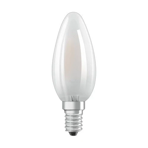 OSRAM Retrofit Classic B ampoule LED forme bougie dimmable mat (ex 60W) 6,5W / 2700K blanc chaud E14