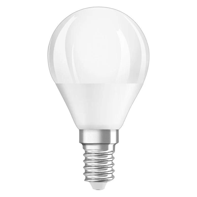 BELLALUX lampe LED, culot E14, blanc chaud (2700K), mat, forme goutte, remplacement pour ampoule à incandescence classique 25W, lot de 3