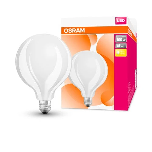 OSRAM Retrofit Classic GLOBE125 Lampe LED (ex 100W) 11W / 2700K Lumières chaudes E27