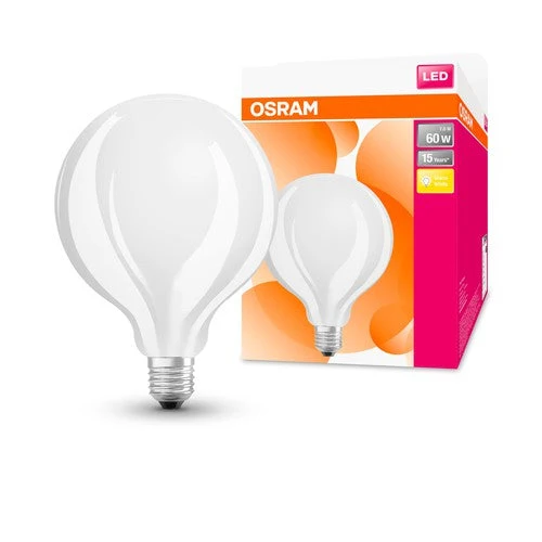 OSRAM Retrofit Classic GLOBE Lampe LED mate (ex 60W) 7W / 2700K Lumières chaudes E27