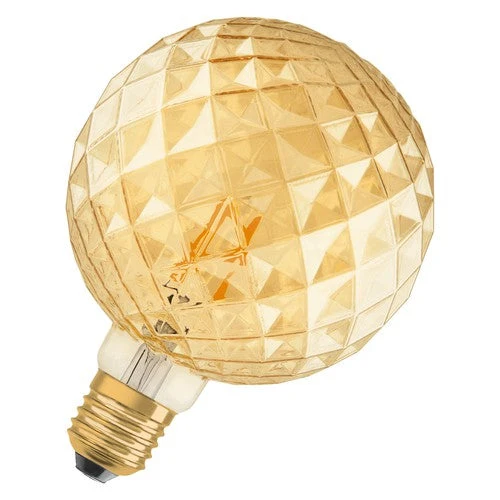 OSRAM Vintage 1906® GLOBE lampe LED (ex 40W) 4,5W / 2500K blanc chaud E27 optique or