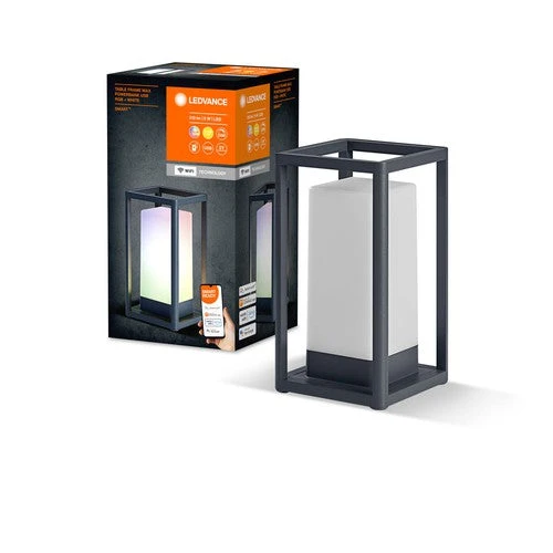 LEDVANCE SMART+ lampe de table WiFi extérieure 5W, 310lm, noir