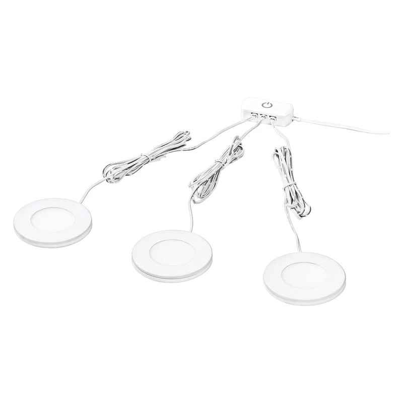 LEDVANCE éclairage sous meuble aimant 75mm, blanc, étroit, 8,5W