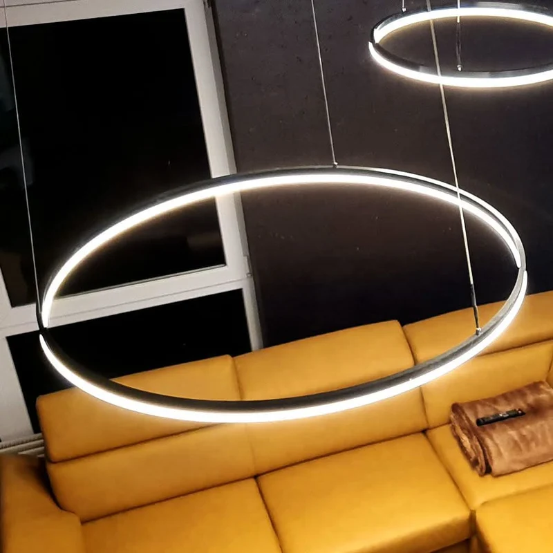s.luce LED Ring Pendelleuchte Ø 150cm