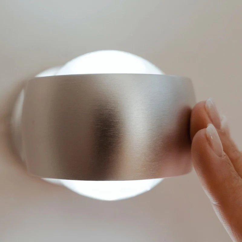 s.luce Beam Wandleuchte Up & Down mit Glaslinsen